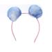 XIZHI 5 Pcs Iridescent Fluffy Ball Headband for Little Girls - Cute and Soft Fashion Hair Accessory - Buy Online on GoSupps.com