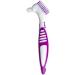 Premium Hygiene Denture Cleaning Brush - Effective & Gentle Care for Dentures | International Shipping Available - Buy Online on GoSupps.com