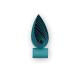 3mm Metallic Shimmer Pearlescent Paper Strips Quilling Paper Strips Handmade Color Paper 60pcs/Bag 54cm Long for Arts Crafts DIY (Peacock Blue)