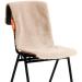 Stoov Big Hug Wollig Wireless Heating Cover - Infrared Seat Pad for Office Chairs & Camping | Automatic Switch-Off 3 Hours of Heat 40x110cm Beige Wool - Buy Online on GoSupps.com