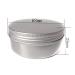 12 Pack 2 oz Silver Aluminum Cosmetic Sample Jars | Tight Seal Twist Cover for Lip Balm & Makeup - 60 ml Containers - Buy Online on GoSupps.com