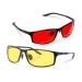 TrueDark Elite Boxed Set (Daylights & Twilights) Blue Light Blocking Glasses to Reduce Eye Strain and UV Glare - For Men & Women Day & Night Computer Screen Gaming TV Phone - Elite by Dave Asprey