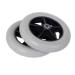 Wheelchair Front Wheel Set of 2 Swivelors for Wheelchairs PVC Rollator Front Wheels Replacement Wheels for Wheelchairs/Gray/15Cm/6In(Narrow)(Gray 17Cm/7In) 17Cm/7In Grey