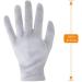 Audab 12 Pairs White Cotton Gloves for Dry Hands | SPA & Inspection Gloves | Size 24.0 - Buy Internationally - Buy Online on GoSupps.com