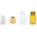 12PCS 3ml Empty Refill Mini Clear Glass Essential Oil Dropper Bottle Jars Sample Packing Vials with White Rubber Cap Cosmetic Perfume Sample Liquid Storage Holder Container Makepup Beauty Tool 12 Count (Pack of 1) White - Buy Online on GoSupps.com