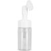 Portable Mousse Foaming Empty Bottle Refillable Travel Dispenser Container for Home Gift(100ML brush head white and transparent) - Buy Online on GoSupps.com