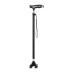 MidiLi Four-Foot Walking Stick with Led Light The Elderly Magnetic Retractable Skid Canes Crutches/Adjustable Height Everything is fine