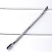 1pcs/lot Stainless Steel Cuticle Pusher Leftover Skin Remover Manicure Nail Silver Nail Salon Cuticle Pusher for Nail Tool - Buy Online on GoSupps.com