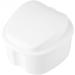 Premium Tooth Storage Box - Secure & Protective Case for Dentures | Simple Retrieval & Travel Friendly (White) - Buy Online on GoSupps.com