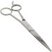 Buy Premium 19 cm Stainless Steel Hair Scissors with Hook - Precision Cutting Tools for a Gentle Finish - Buy Online on GoSupps.com