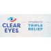 Clear Eyes Triple Action Relief Eye Drops - 0.50 oz (Pack of 6) | Fast International Shipping - Buy Online on GoSupps.com