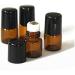 12Pcs 1ml Essential Oils Roller Bottles Mini Empty Roll-on Bottles with Stainless Steel Roller Balls and Black Cap Cosmetic Makeup Storage Vials For Fragrance Perfume Aromatherapy - Buy Online on GoSupps.com