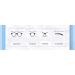Fuqinqingoz Oversized Square Blue Light Blocking Reading Glasses - C5 +100 Size Clear View Flat Light Mirror - Buy Online on GoSupps.com