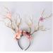 Buy Chronstyle Christmas Elk Antler Hair Hoop - Cute Floral Headpiece for Women & Girls | Perfect for Carnivals & Holiday Parties - Buy Online on GoSupps.com