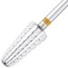 PANA 2-Way Volcano Carbide Bit 3/32 Shank - Silver 2X Coarse Grit | Dual Rotate Nail Drill Bit for Acrylic & Gel Nails - Manicure Pedicure Tool - Buy Online on GoSupps.com