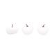 ifundom 6pcs Artificial White Halloween DIY Pumpkin Props Party Supplies Graffiti White Size 1