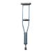 Crutches Cane Double Height Adjustable Anti-Skid Underarm Crutch Thickened Aluminum Alloy Rehabilitation Supplies for Disabled People Beautiful Scenery Bathing in Sunlight One Small