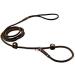 Genuine Leather Dog Leash for Small & Medium Dogs | Adjustable Lightweight Strong - 160 cm 5.24 ft (Brown) - Buy Online on GoSupps.com