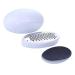 iPobie 2 Pcs Foot Massager Egg Shape Foot File Dry Hard Skin Remover Pain Relief Beauty Healthcare Massage