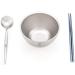 Keith Titanium Ti5354 Double-Wall Insulated Bowl - 18.6 fl oz | Lightweight & Durable - Buy Online on GoSupps.com