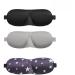 3D Sleep Mask - 3 pcs Sleeping mask with Innovative Domed Shape Design - Contoured Eye Mask for Sleeping for Men Women - Create Total Darkness and No Pressure On Your Eyes