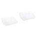 MAGICLULU 2pcs Box Lipsticks Makeup Stand Organizer Cosmetics Powder Blusher Transparent Desktop for Storage As Shownx2pcs mediumx2pcs