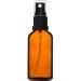 Handsunity 50ml Amber Glass Spray Bottle Set - 88 Stk with Black Atomizer & Accessories | International Shipping Available - Buy Online on GoSupps.com