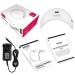 SUNUV 36W UV LED Gel Nail Lamp with Sensor, LCD Screen and 30s/60s Timer - Buy Online on GoSupps.com