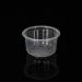 Xshelley (50PcS) PE material plastic cup with lid  pudding  yogurt  sauce  sampling  cake  transparent jelly cup - Buy Online on GoSupps.com