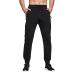 STICKON Mens Casual Joggers Sweatpants Athletic Track Pants with Zipper Pockets Black X-Large