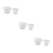 NUOBESTY 3 Pcs Crown Storage Box Silicone Mold Jewelry Boxes Earring Storage Organizer Diy Silicone Mold Whitex3pcs 10.5X7X6.5CMx3pcs