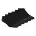 Skechers Women's 6 Pack Low Cut Socks 9-11 Black