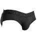 Rounderbum | Mens Underwear  Lift Jock Strap | Jockstraps for Men - Jock Brief | Push Up Effect  Butt Lifting Shapewear Small Black Jock Brief