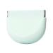 Sleek Soft Silicone Retainer Holder Stylish Portable Retainer Case with Vent Holes Slim Night Guard Case for Travel Compact Aligner Case Compatible with Invisalign (Mint Green)