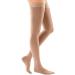 Shop mediven Comfort Thigh Highs for Women - 20-30 mmHg Lace Top-Band Closed Toe Standard Natural II - International Shipping - Buy Online on GoSupps.com