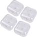 Sleep earplugs 16/ 8Pcs Soft Silicone Earplugs White Noise Reduction Soundproof Earplug Swimming Accessories Ear Plugs for Sleep (Color : 16Pcs 4Box)