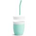 Munchkin Silicone Open Training Cup with Straw for Babies and Toddlers 6 Months+ - Mint 4oz - Buy Online on GoSupps.com