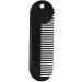 Beard Comb Metal Fine Comb Tooth Portable Mini Pocket Styling Beard Cleaning Comb for Thinner Hair Beard Attractive Processed