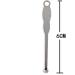 200pcs Stainless Steel Ear Wax Removal Spoon - Portable Ear Pick Scoop - Silver 6*0.6cm - Buy Online on GoSupps.com