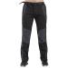 Gash Hao Men's Snow Ski Pants Waterproof Insulated Snowboard Pants Breathable Mesh Fleece Lined Zipper Bottom Ankle Black 32W x 30L