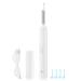 Ear Wax Removal Tool Camera: 1296p Visual Earwax Remover Otoscope Wireless Smart Rechargable with Visible Lighted Endoscope Ear Clean Cleaning Scope Kit with 5 Spoons Spades (White)