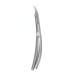 Pedicure ingrown Nail Scissors Nail Groove Pliers Nail Remover Set Bent Nose plier toenail Cuticle Nipper/207(Color:Dange Liuguangyin)