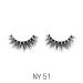 Laflare 3D NY Mink Eyelashes - Luxury 100% Real Mink Hair Lashes for Natural, Light, Trendy Look - Reusable and Multi-layered (NY51) - Buy Online on GoSupps.com
