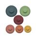 Bunky Baby Stacking Toys - Silicone Ring Stackers - Teething Teether Building Blocks - Educational Set for Boys Girls 6+ Months - 6 Pcs Round Shape - Buy Online on GoSupps.com