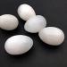 Natural Quartz Palm Stone Hand Crafts White Selenite Egg Crystal 1pc Chakra Reiki Balancing - Buy Online on GoSupps.com