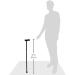 PCP Mobility & Homecare Adjustable Travel Folding Cane Fritz Handle black with Mahogany Handle 3/4-Inch Tip Size - Buy Online on GoSupps.com