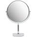 XXLarge Oversized 3X Weak Magnifying Mirror with Stand for Desk Table Retail Store Countertop and Makeup Vanity - Double Sided 3X/1X Magnification - 17 Tall and 11 Wide