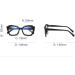 Anti Eye Strain Blue Light Blocking Reading Glasses | 1.00 C1 Flat TR Frame for Comfort & Style - Buy Online on GoSupps.com