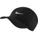 NIKE Unisex AeroBill Featherlight Cap Black/Black/White One Size