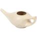 Leak Proof Porcelain Ceramic Neti Pot 220 ML Brown - Buy Online on GoSupps.com